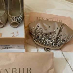 Menbur beaded purse